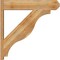 Ekena Millwork Funston Rough Sawn Craftsman Outlooker, Western Red Cedar, 8"W x 38"D x 38"H OUT08X38X38FST04RWR - alternate 4